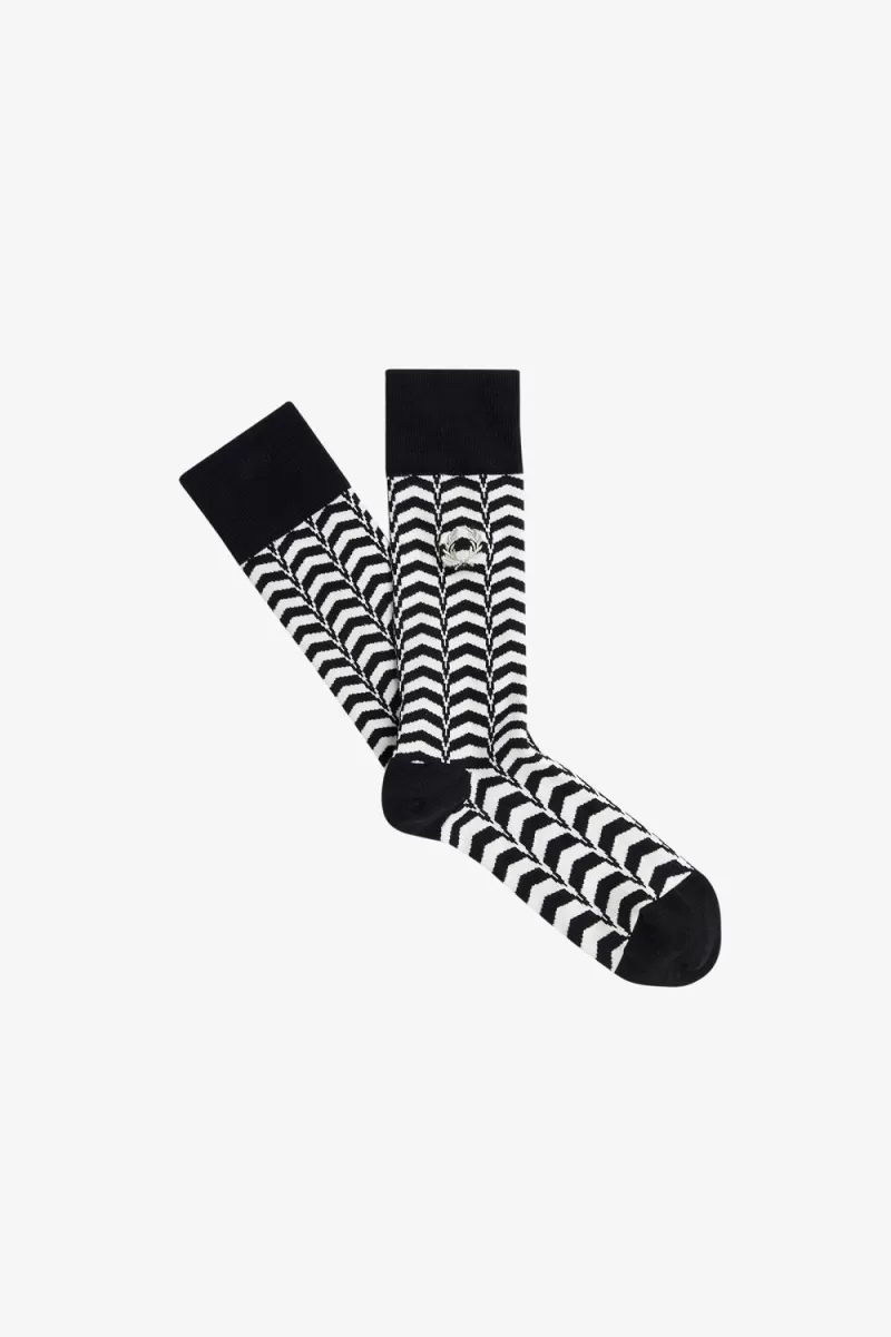 Fred Perry Abstract Print Men’s Socks Black Warm Grey | NUSLH2569 Fred Perry Abstract Print Men’s Socks Black Warm Grey | NUSLH2569