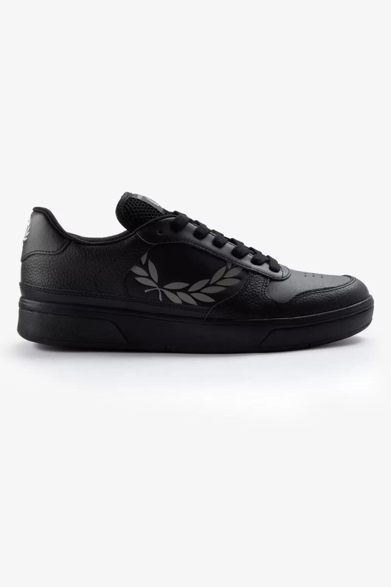 Fred Perry B300 Men’s Trainers Black Grey | WORHE3159 Fred Perry B300 Men’s Trainers Black Grey | WORHE3159