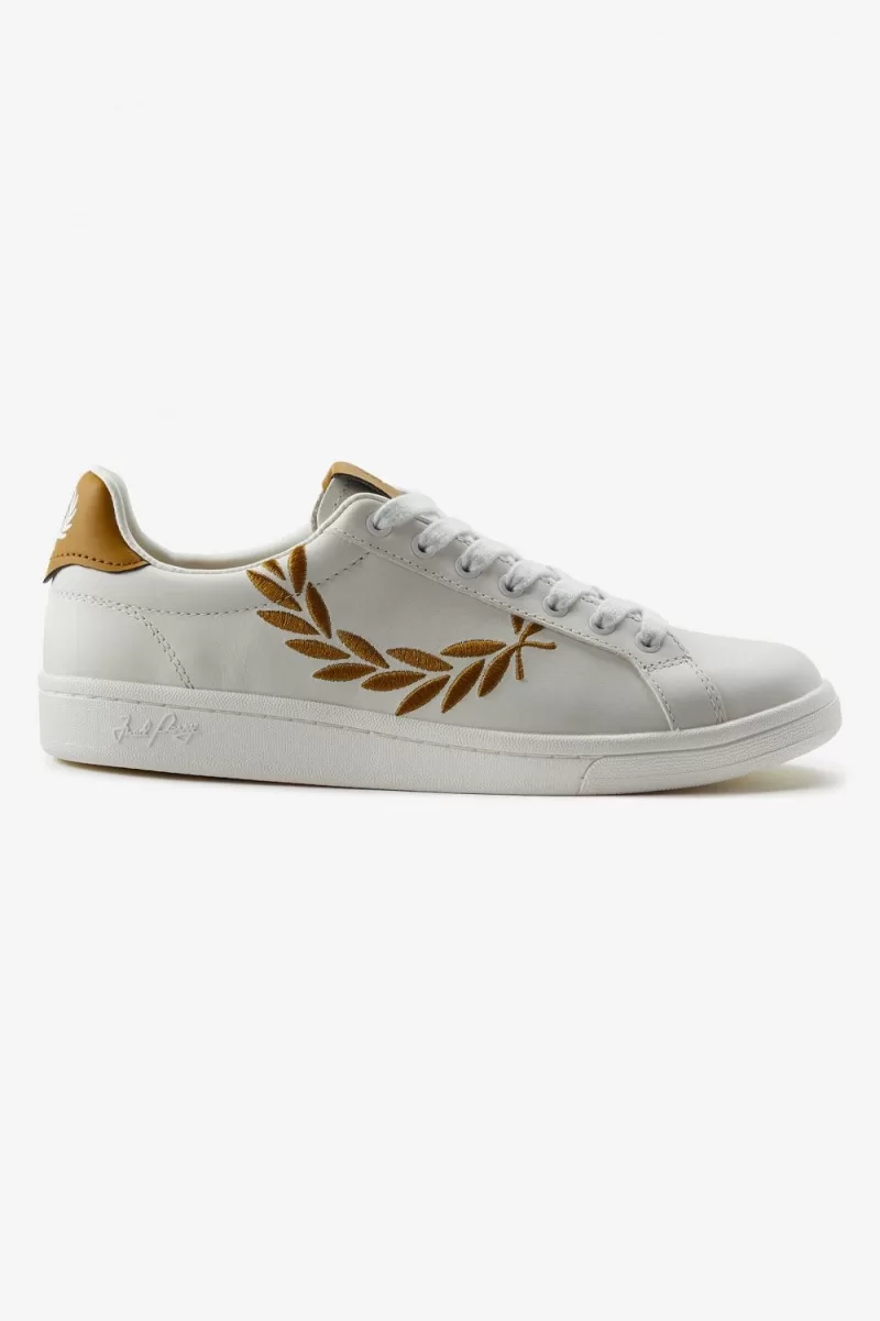 Fred Perry B721 Men’s Tennis Shoes Ivory | MDOEL3167 Fred Perry B721 Men’s Tennis Shoes Ivory | MDOEL3167