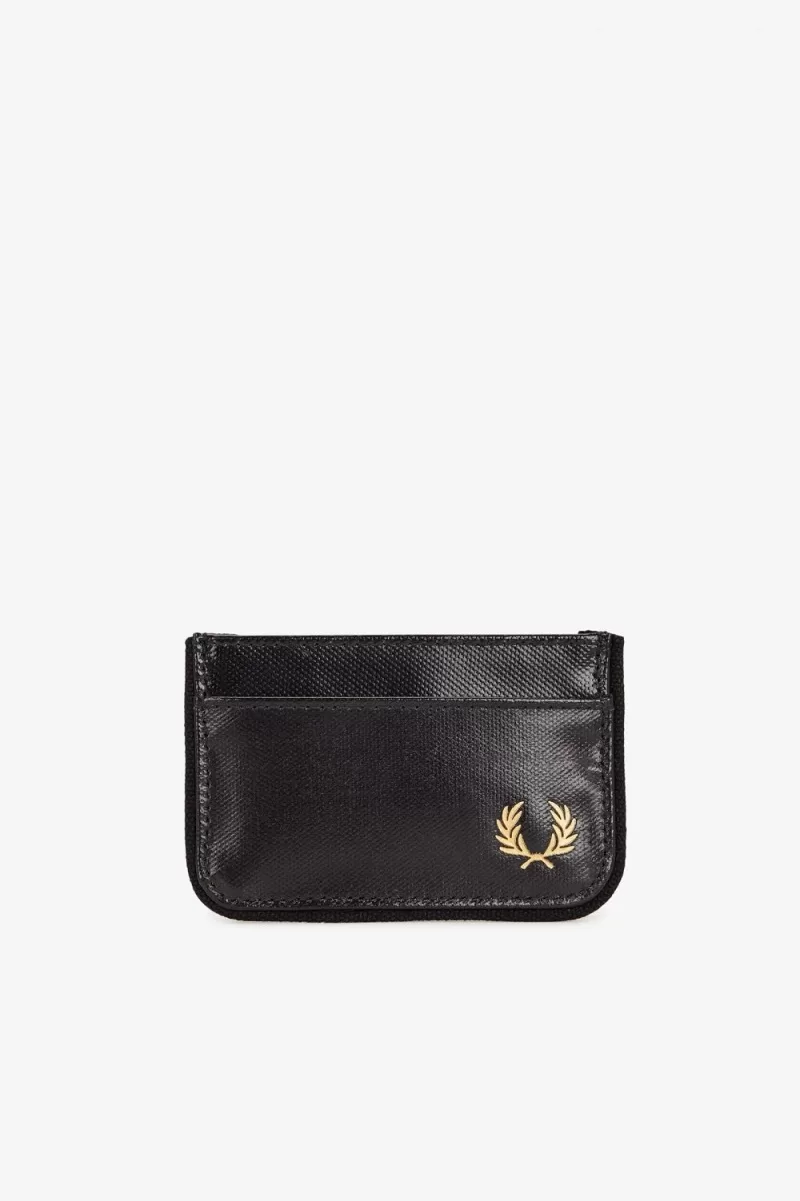 Fred Perry Coated Polyester Men’s Wallet Black Gold | JVQOD5278 Fred Perry Coated Polyester Men’s Wallet Black Gold | JVQOD5278
