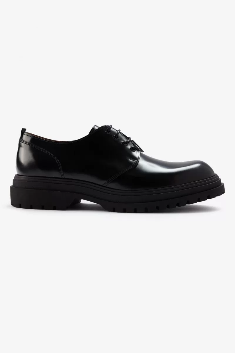 Fred Perry Derby Women’s Loafers Black | SIOYW6138 Fred Perry Derby Women’s Loafers Black | SIOYW6138