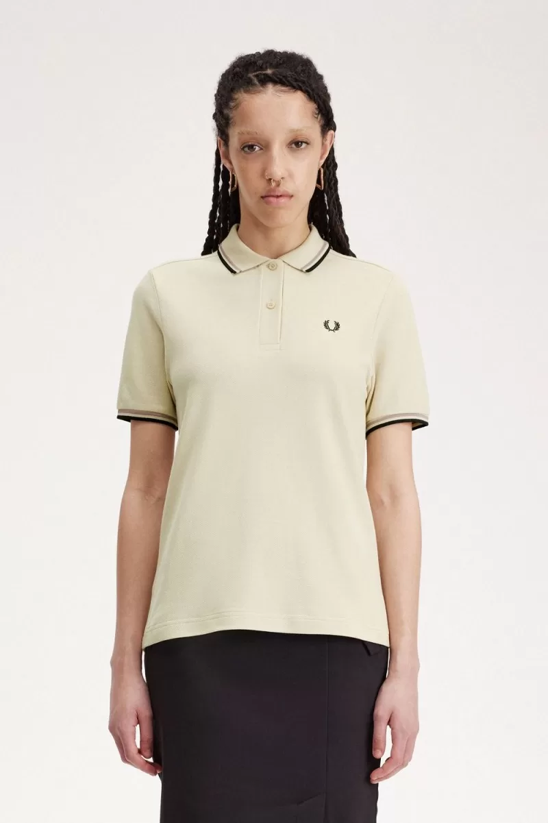 Fred Perry G3600 Women’s Shirt Oatmeal Dark Pink Black | NFUBS7143 Fred Perry G3600 Women’s Shirt Oatmeal Dark Pink Black | NFUBS7143
