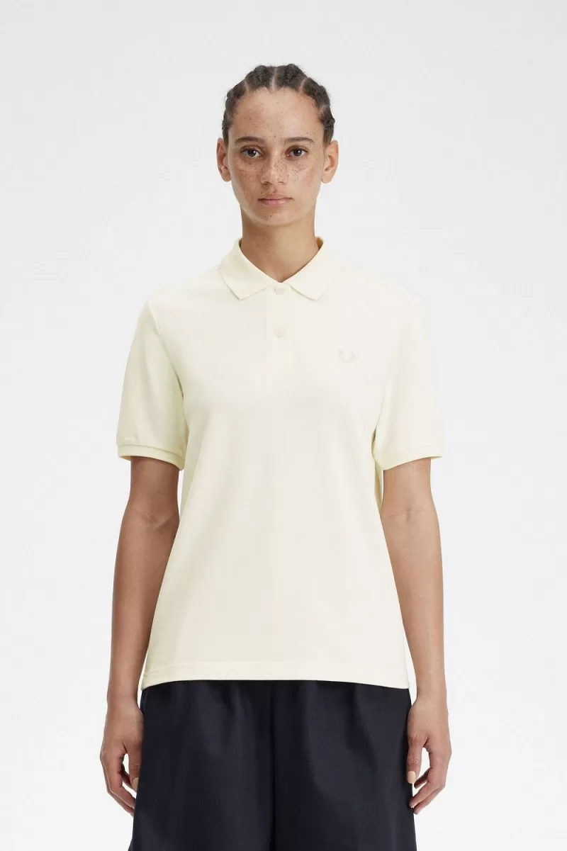 Fred Perry G6000 Women’s Shirt Beige Oatmeal | WXDSV9630 Fred Perry G6000 Women’s Shirt Beige Oatmeal | WXDSV9630