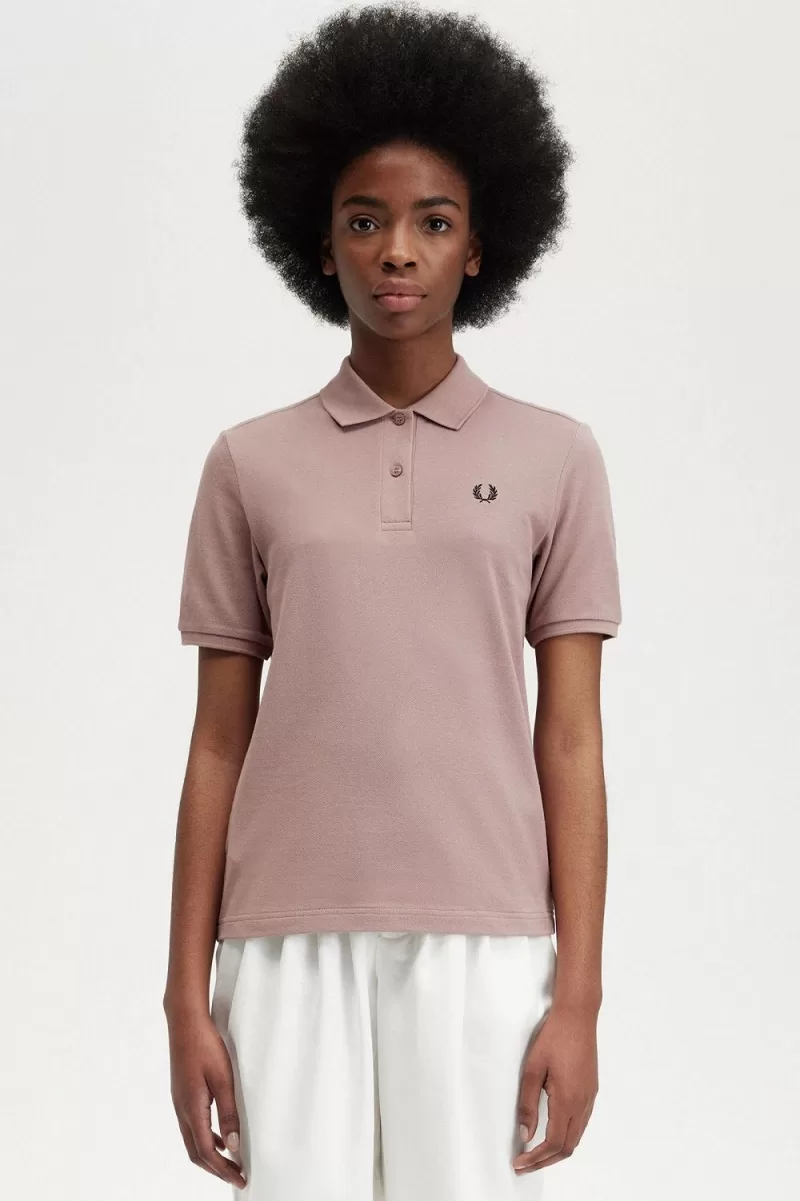 Fred Perry G6000 Women’s Shirt Dark Pink Black | HYACS8697 Fred Perry G6000 Women’s Shirt Dark Pink Black | HYACS8697