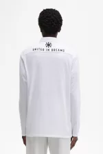 Fred Perry Jersey Men’s Shirt White | JVXFP2310
