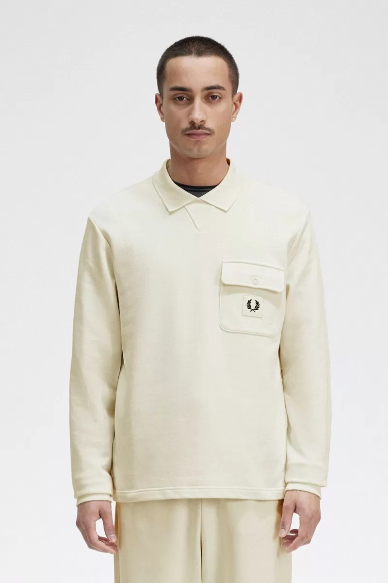Fred Perry Long Sleeve Loopback Men’s Sweatshirts Beige | BDEOV5671 Fred Perry Long Sleeve Loopback Men’s Sweatshirts Beige | BDEOV5671