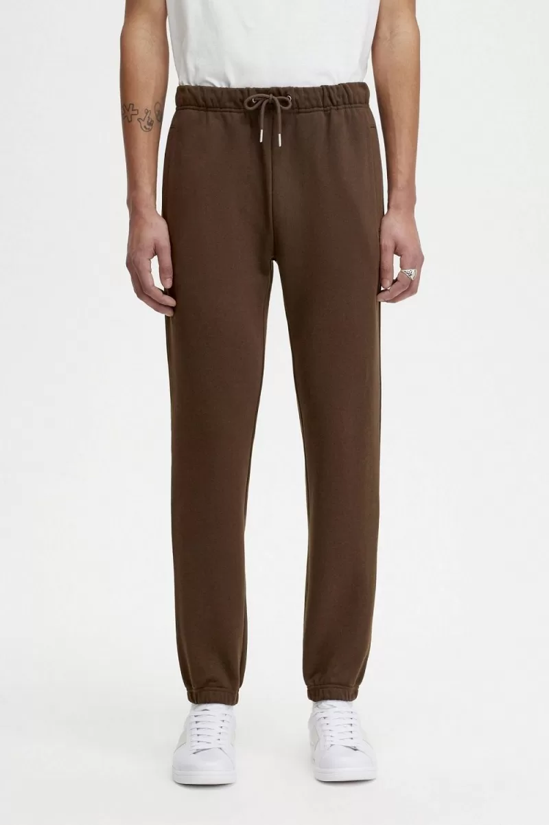 Fred Perry Loopback Sweat Men’s Pants Burnt Tobacco | GHBZR8295 Fred Perry Loopback Sweat Men’s Pants Burnt Tobacco | GHBZR8295