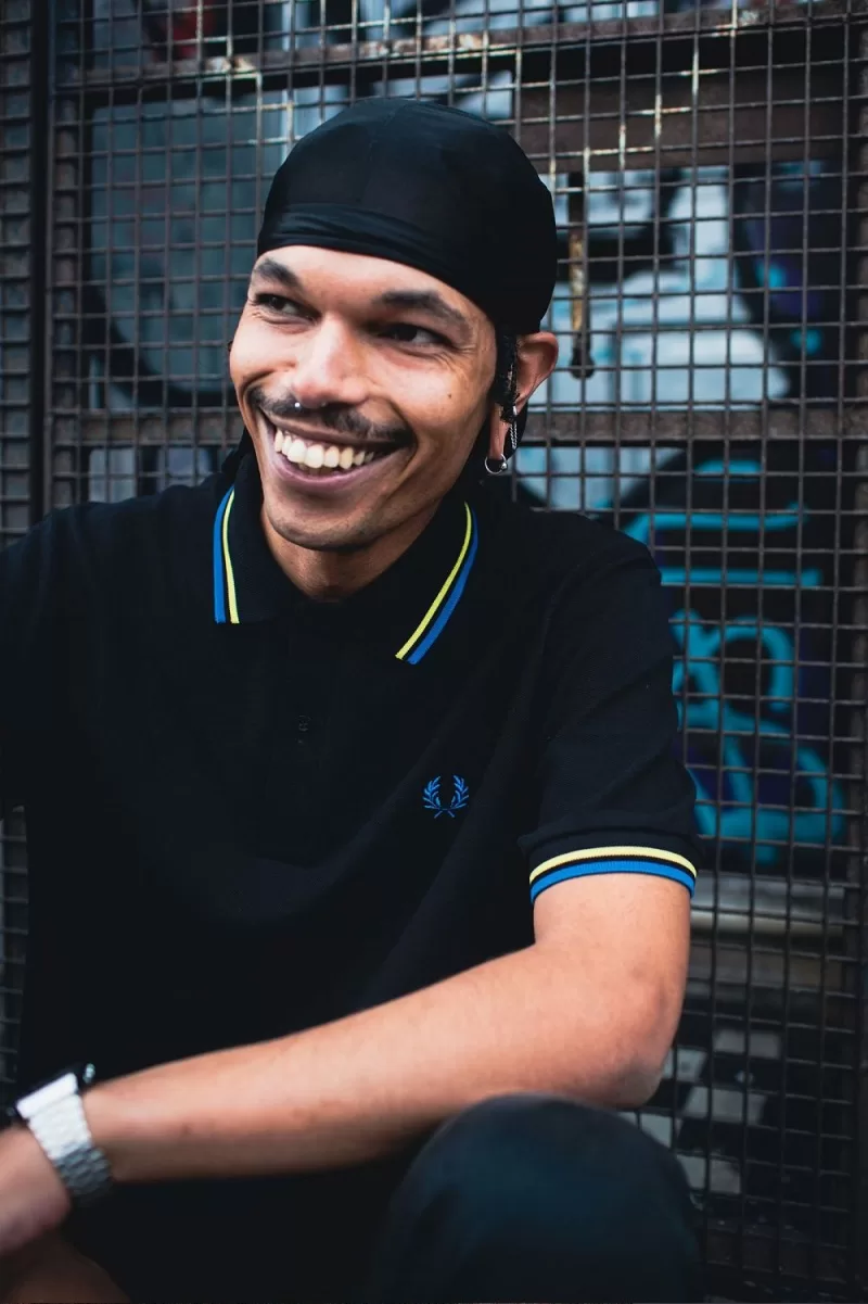 Fred Perry M12 Men’s Shirt Black Neon Green Bristol Blue | SEDOA2708 Fred Perry M12 Men’s Shirt Black Neon Green Bristol Blue | SEDOA2708