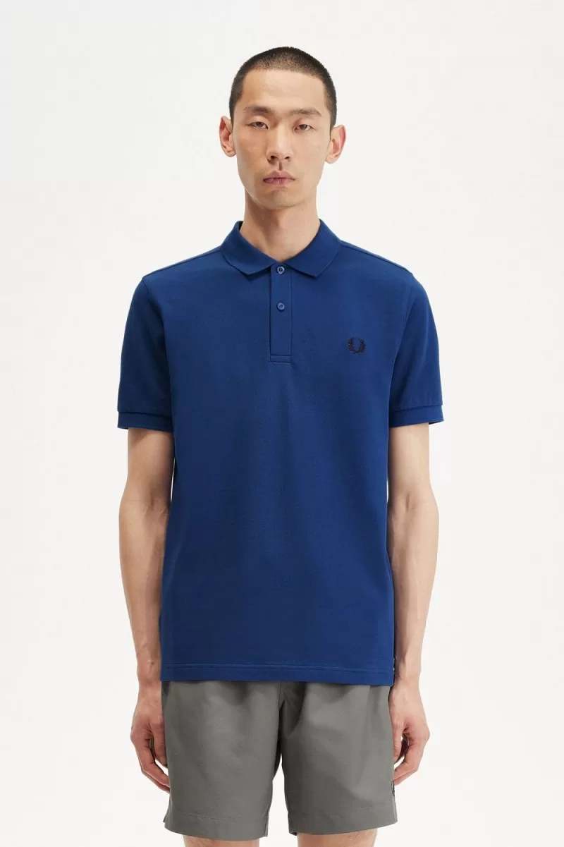 Fred Perry M6000 Men’s Shirt Shaded Cobalt Navy | HQIYZ2805 Fred Perry M6000 Men’s Shirt Shaded Cobalt Navy | HQIYZ2805
