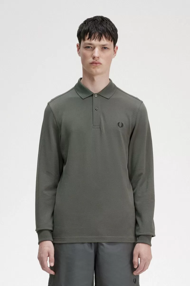 Fred Perry M6006 Men’s Shirt Field Green | WBNKY3092 Fred Perry M6006 Men’s Shirt Field Green | WBNKY3092