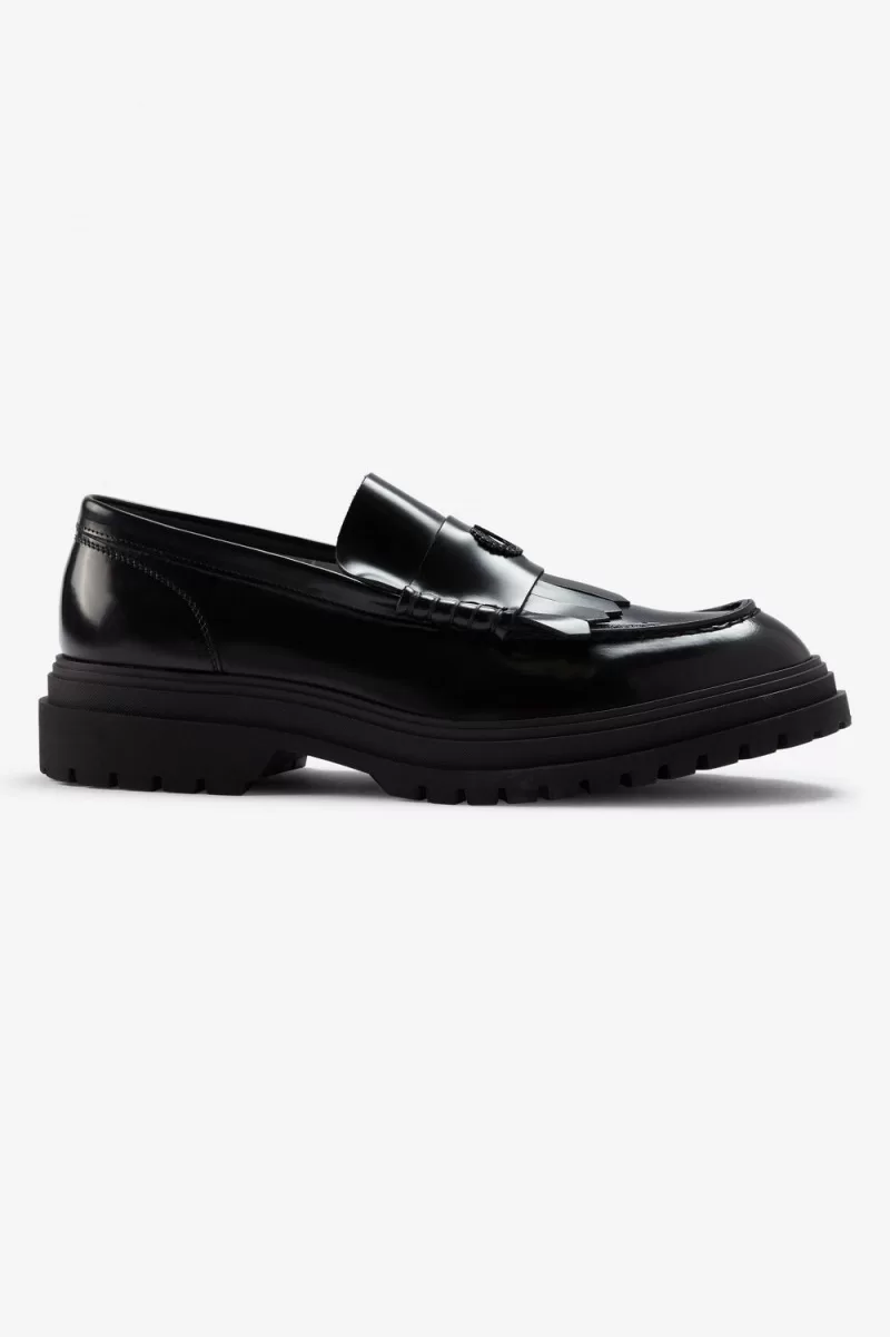 Fred Perry Men’s Loafers Black | YUGZB8527 Fred Perry Men’s Loafers Black | YUGZB8527