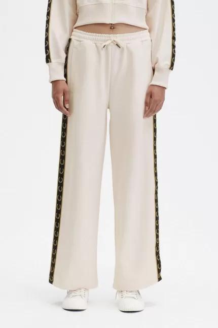 Fred Perry Taped Track Women’s Pants Silky Peach | DJUBE2709