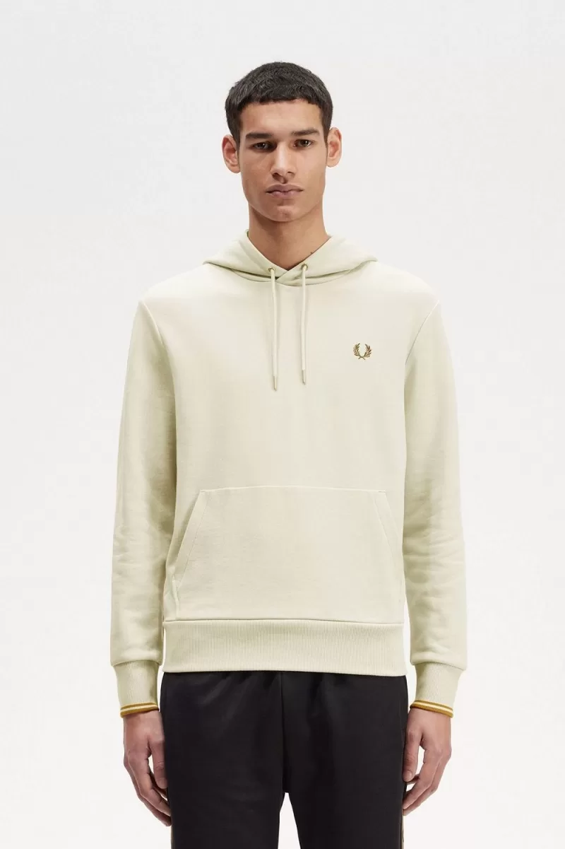 Fred Perry Tipped Hooded Men’s Sweatshirts Oatmeal | ISZAQ0972 Fred Perry Tipped Hooded Men’s Sweatshirts Oatmeal | ISZAQ0972